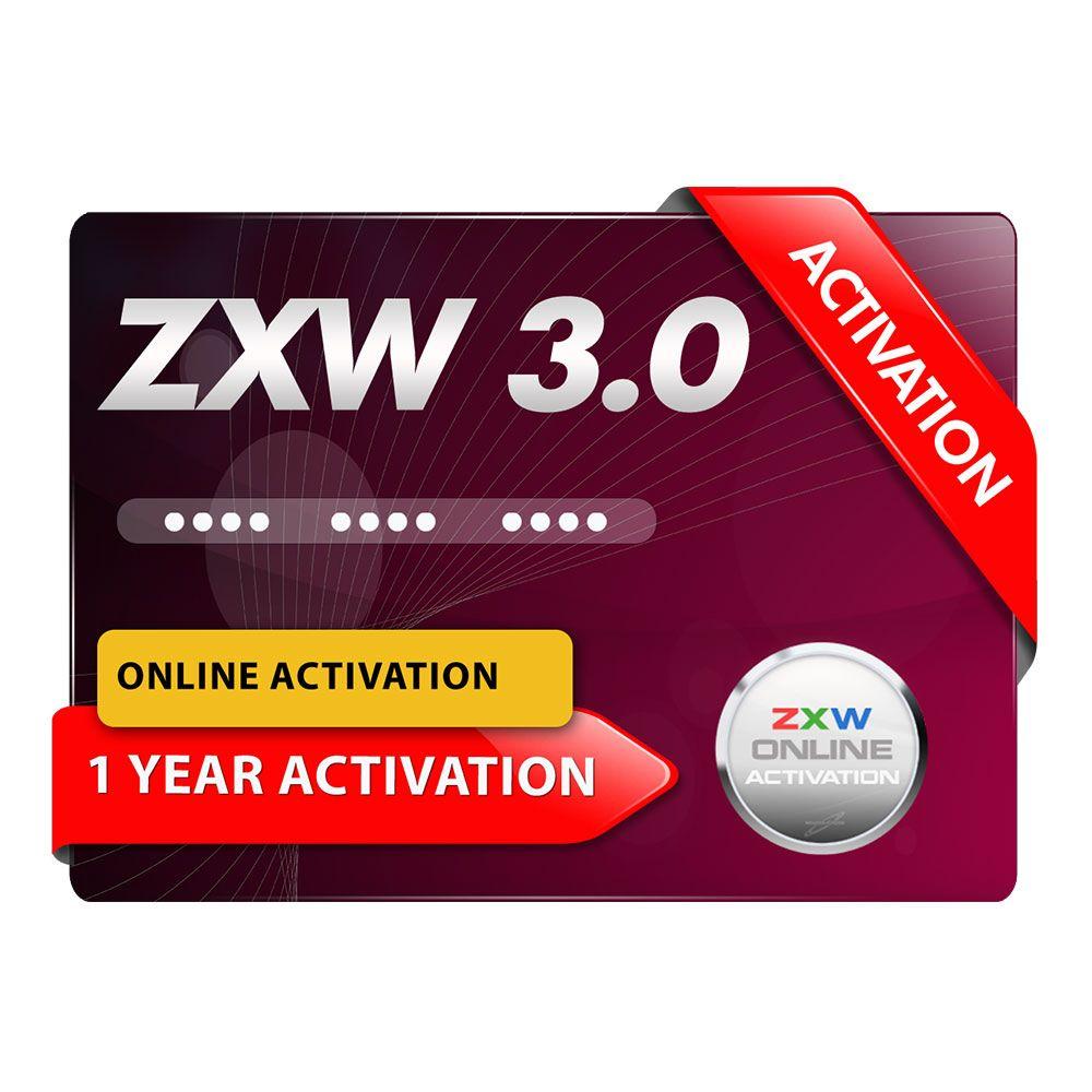 ZXW Online Account Activation for (1 Year)